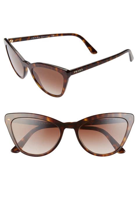 prada cat eye optical glasses|56mm cat eye sunglasses Prada.